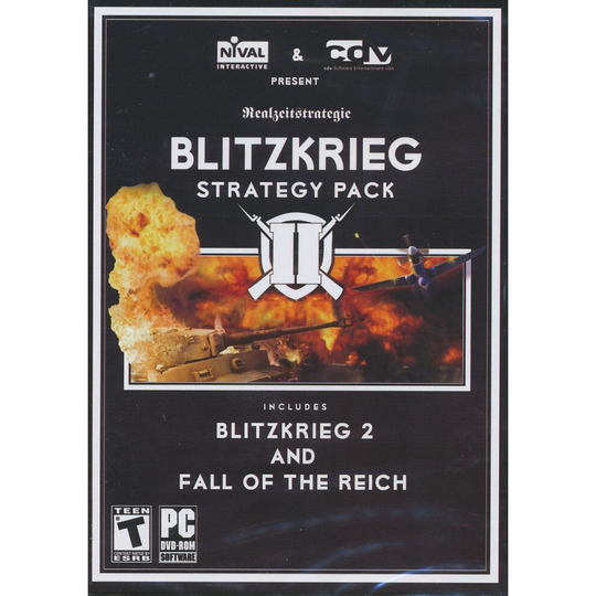 Blitzkrieg Strategy Pack for Windows PC Video Game