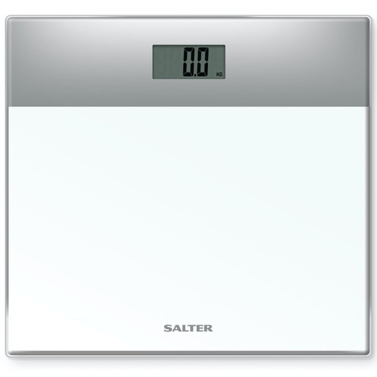 Salter Digital Body Weight Bathroom Scale (Ultra Slim, Easy Read Tempered Glass, Step-On Technology, Electronic Precision, 15 Year Guarantee) -...