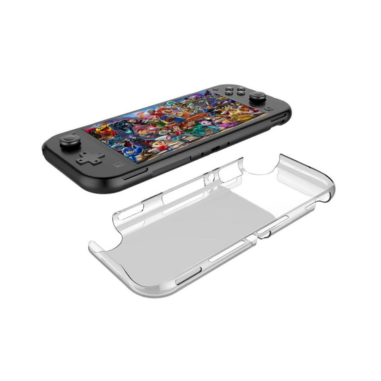 for Nintendo Switch Lite Crystal Clear Protective Hard Case Bracket