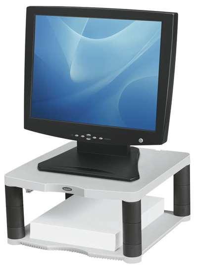 Fellowes Premium Monitor Riser - Platinum