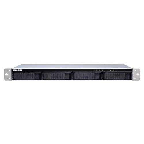 QNAP TL-R400S storage drive enclosure HDD/SSD enclosure Black Grey 2.5/3.5"