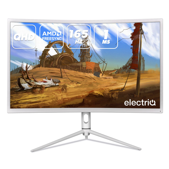 electriq 27" QHD 165Hz HDR1000 Curved Monitor