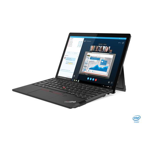 Lenovo ThinkPad X12 Detachable i5-1130G7 Hybrid (2-in-1) 31.2 cm (12.3") Touchscreen Full HD+ Intel Core i5 8 GB LPDDR4x-SDRAM 256 GB SSD Wi-Fi 6 (802.11ax) Windows 10 Pro Black