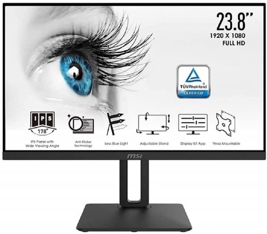 Msi Pro MP242P 23.8" Full Hd Ips Monitor