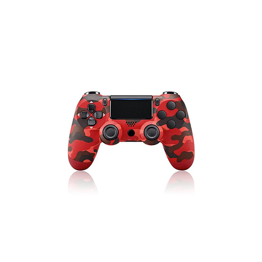 PS4 Controller Red Camo, PS4 Controller Wireless, Controller PS4 Bluetooth, Replacement for Playstation 4 Controller, PS4 Remote Controller,