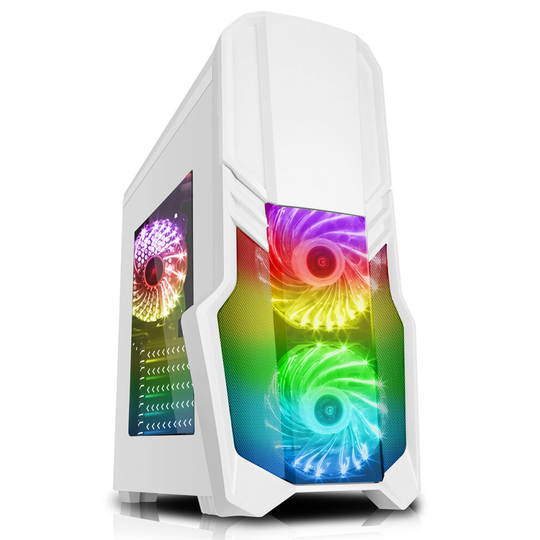 FAST G-Force Core i3 Gaming PC Tower 16GB RAM 1TB HDD 6GB GTX1660 Win10 Pro