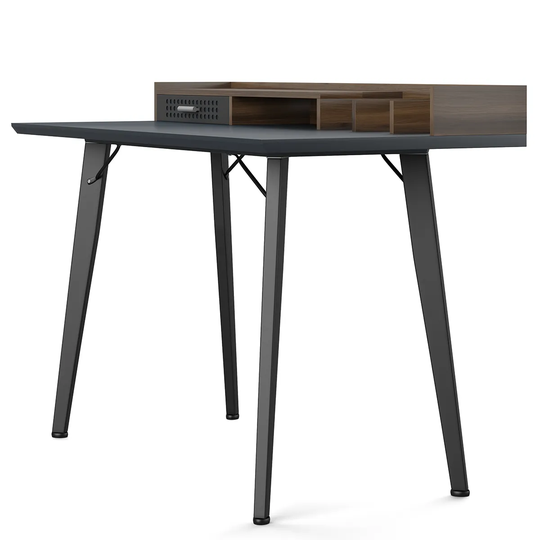 Solstice Carina Desk - Grey/Walnut