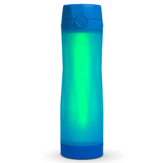 HidrateSpark 3 Smart Water Bottle 592 ml & Free Hydration Tracker App - Royal Blue