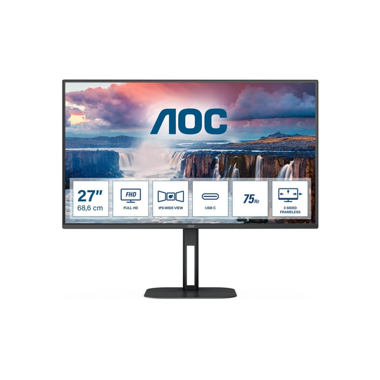 AOC 27V5CE 27 Full HD IPS 75Hz Monitor