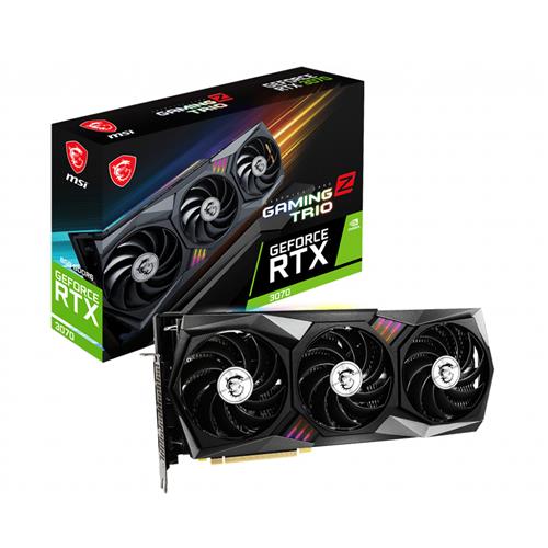 MSI RTX 3070 GAMING Z TRIO 8G LHR graphics card NVIDIA GeForce RTX 3070 8 GB GDDR6