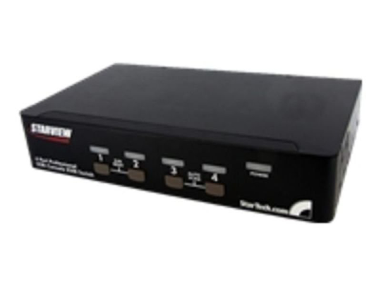 StarTech.com 4 port DisplayPort KVM Switch with Audio - 4k DisplayPort KVM