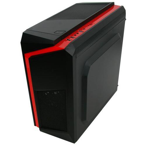 Spire F3 Micro Tower Black Red