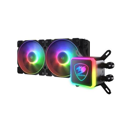 COUGAR Gaming AQUA ARGB Processor All-in-one liquid cooler 12 cm Black