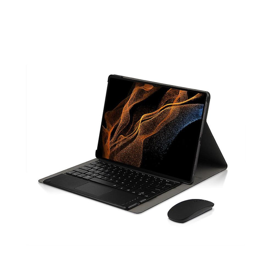 Samsung Galaxy Tab S8 Ultra Standing Cover And Keyboard Case With S Pen Holder