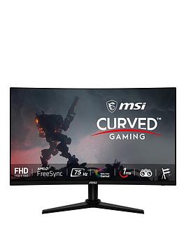 Msi G274Cv 27 Inch, Full Hd, 75Hz, 1Ms, Amd Freesync, Curved Console Gaming Monitor