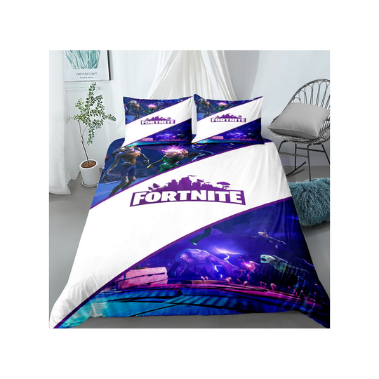 (Pattern 12, Double) Fortnite Bedding Single Double Duvet Cover