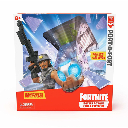 Fortnite Playset Port A Fort Figurine Figure Infiltrator New Battle Royal