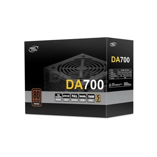 DeepCool DA700 power supply unit 700 W 24-pin ATX Black