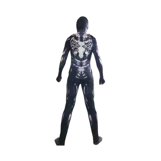 (7-8 Years) Superhero Halloween Party Cosplay Boys Kids Venom Costume Outfits Fancy Dress
