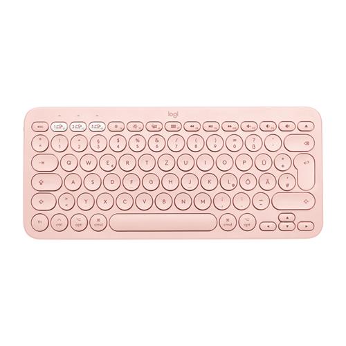 Logitech K380 for Mac Multi-Device Bluetooth keyboard QWERTY English Pink