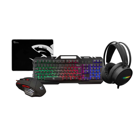 White Shark Gaming Accessories Bundle