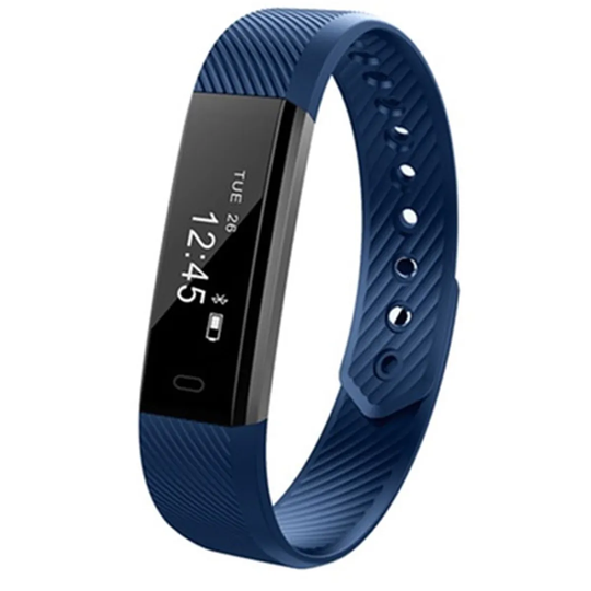 Aquarius AQ115HR Fitness Tracker with Heart Rate Monitor - Blue