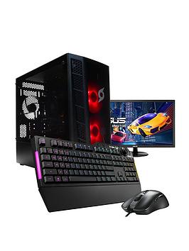Stormforce Onyx Gaming Desktop Pc - 12Th Gen Intel Core I5, Geforce Rtx 3050, 16Gb Ram, 500Gb Ssd, 24In Full Hd Ips Monitor, Keyboard &Amp; Mouse