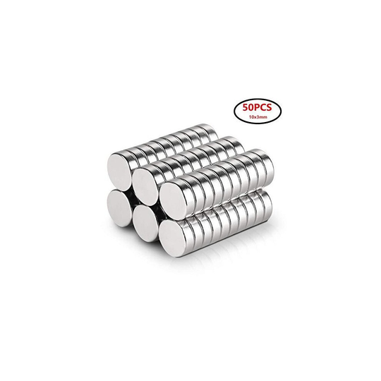 Big Bargain 50 X Disc Neo Neodymium Rare Earth Strong N42 Magnets 10 mm x 3 mm Craft Models