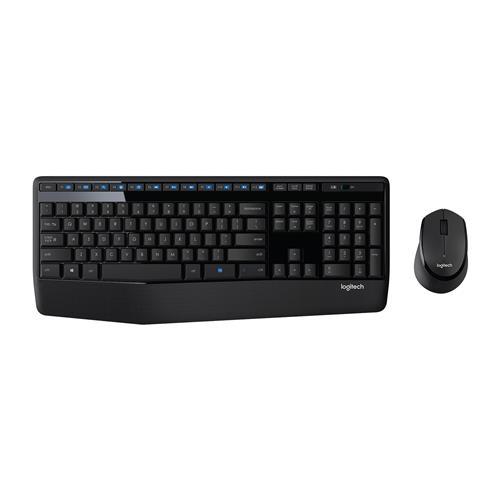 Logitech MK345 keyboard RF Wireless UK English Black