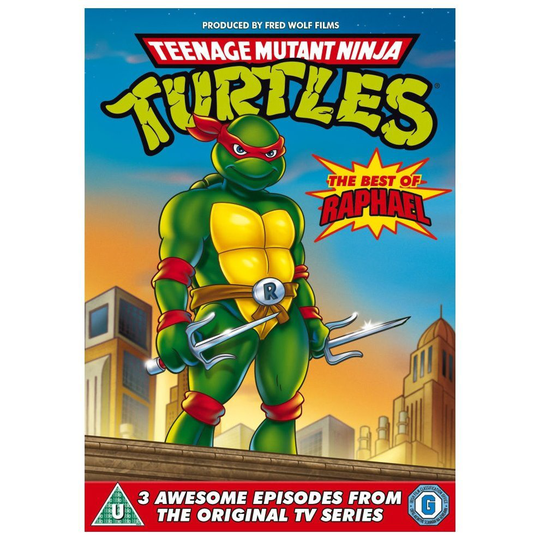 TMNT Teenage Mutant Ninja Turtles - Best Of Raphael DVD [2014]