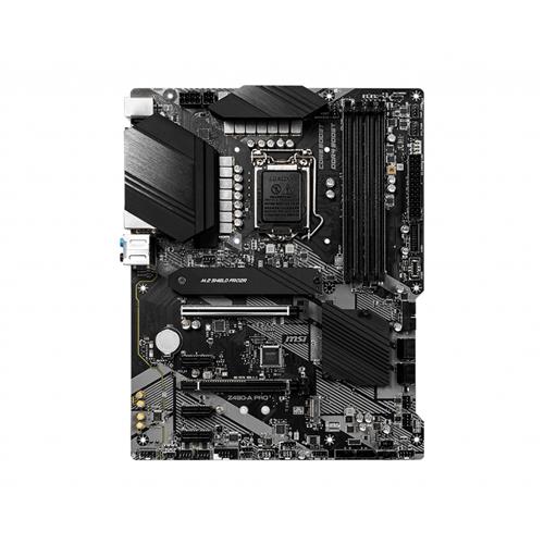 MSI Z490-A PRO Motherboard 'ATX LGA1200 DDR4 LAN USB 3.2 Gen2 Type C M.2 DisplayPort HDMI Gen 4 Ready 10th Gen Intel Core'