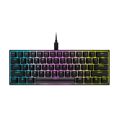 Corsair K65 RGB keyboard USB QWERTY UK English Black