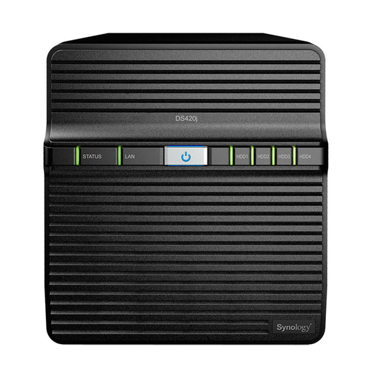 Synology DiskStation DS420j NAS Mini Tower Ethernet LAN Black RTD1296