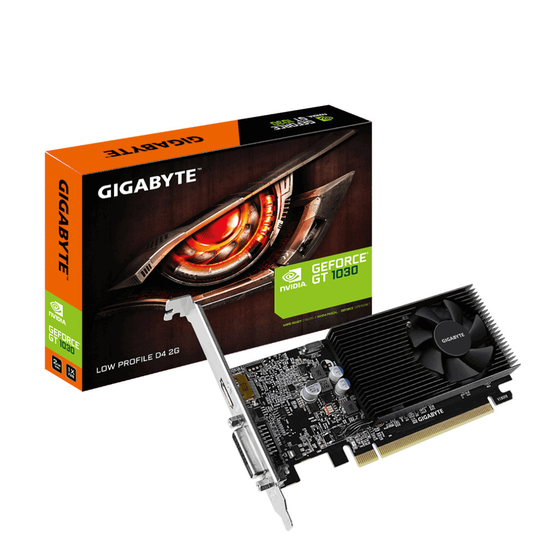 Gigabyte GV-N1030D4-2GL GeForce GT 1030 2GB GDDR4 graphics card