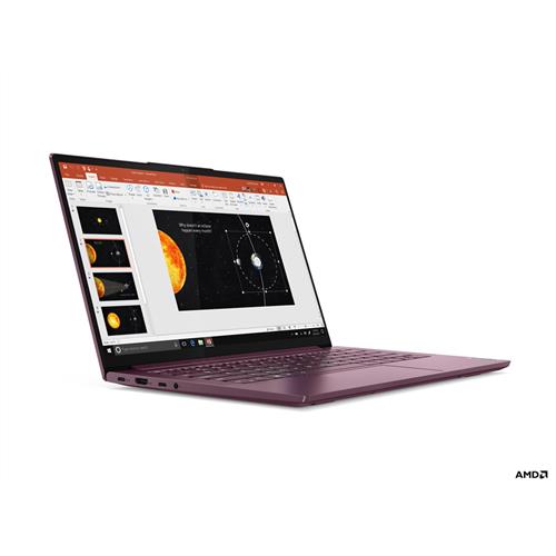 Lenovo Yoga Slim 7 Notebook 35.6 cm (14") Full HD AMD Ryzen 5 8 GB LPDDR4x-SDRAM 256 GB SSD Wi-Fi 6 (802.11ax) Windows 10 Home