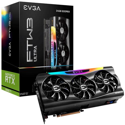 EVGA GeForce RTX 3090 Ti FTW3 ULTRA GAMING NVIDIA 24 GB GDDR6X