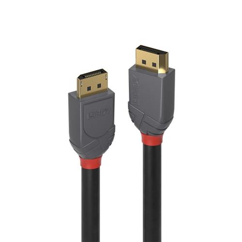 Lindy 1m DisplayPort 1.4 Cable Anthra Line
