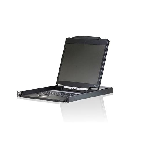 ATEN CL1000N KVM switch Rack mounting Black