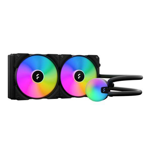 Fractal Design Lumen S28 RGB Processor All-in-one liquid cooler 14 cm Black 1 pc(s)