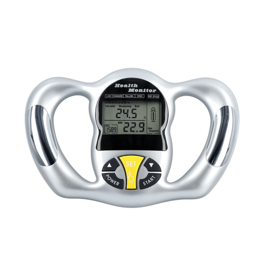 Health Monitor Test Fat Ratio BMI Relative Basal Metabolism with 2xAAA battery