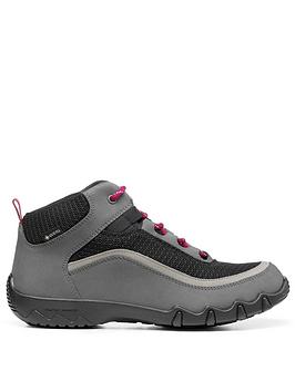 Hotter Ridge Ii Gtx Extra Wide Boots - Grey, Grey, Size 5, Women