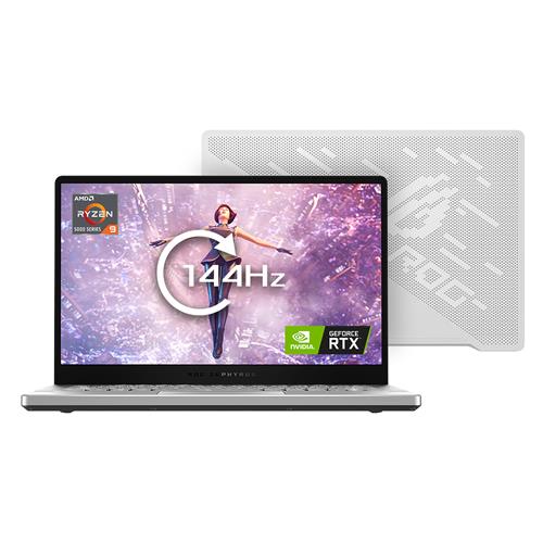 ASUS ROG Zephyrus G14 GA401QM-HZ242T notebook 5900HS 35.6 cm (14") Full HD AMD Ryzen 9 16 GB DDR4-SDRAM 1000 GB SSD NVIDIA GeForce RTX 3060 Wi-Fi 6 (802.11ax) Windows 10 Home White