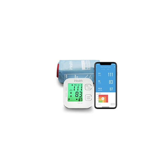 iHealth TRACK Smart Blood Pressure Monitor (KN-550BT) - Connects to both Apple and Android devices