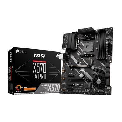 MSI X570-A PRO motherboard AMD X570 Socket AM4 ATX