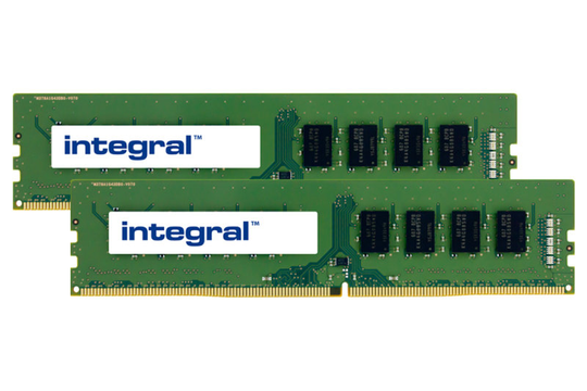 Integral 16GB Kit (2 x 8GB) DDR4 2666MHz PC4-21300 1.2V CL19 Udimm