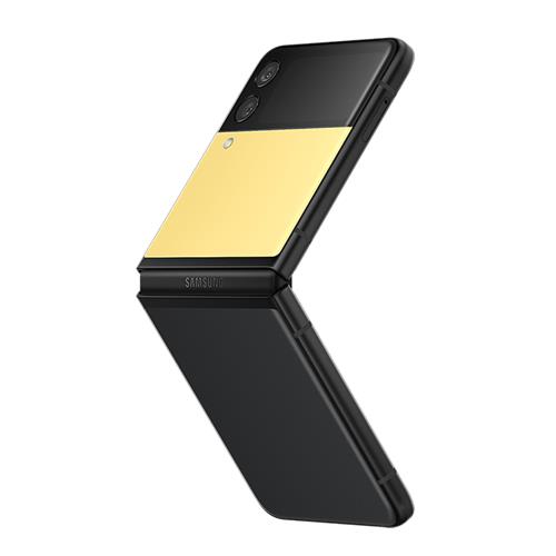 Samsung Galaxy Z Flip3 Bespoke Edition SM-F711B 17 cm (6.7") Android 11 5G USB Type-C 8 GB 256 GB 3300 mAh Black Yellow