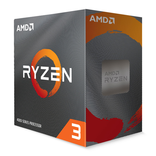 AMD Ryzen 3 4100 Socket AM4 3.8 GHz Zen 2 Processor