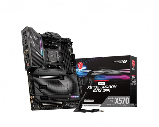 Msi Mpg X570S Carbon Max Wifi AM4 Atx Motherboard