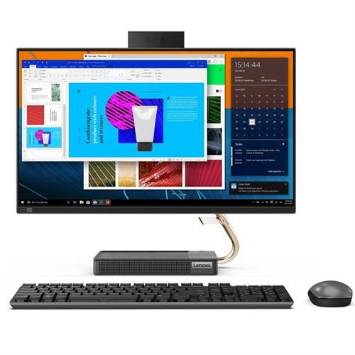 Lenovo IdeaCentre 5 Intel Core i5 60.5 cm (23.8") 1920 x 1080 pixels 8 GB DDR4-SDRAM 512 GB SSD All-in-One PC Windows 11 Home Wi-Fi 6 (802.11ax) Grey