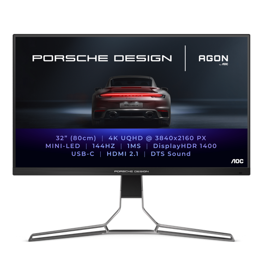 AOC Porsche Design 31.5 4K UHD IPS HDR Monitor
